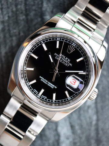 37822: Rolex Datejust, Ref. 116200, 2015 Full Set – Paul Duggan