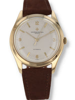 37852: Vacheron & Constantin Vintage Automatic 18k Yellow Gold Gent's Wristwatch