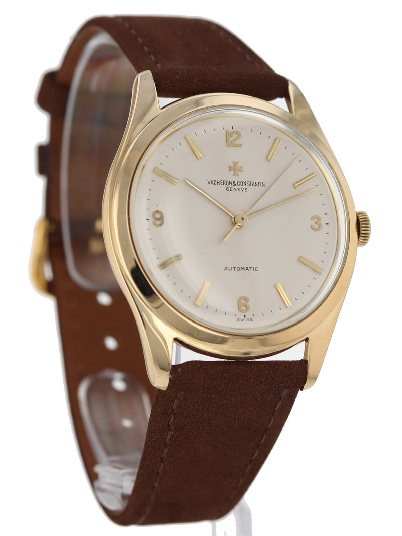 37852: Vacheron & Constantin Vintage Automatic 18k Yellow Gold Gent's Wristwatch