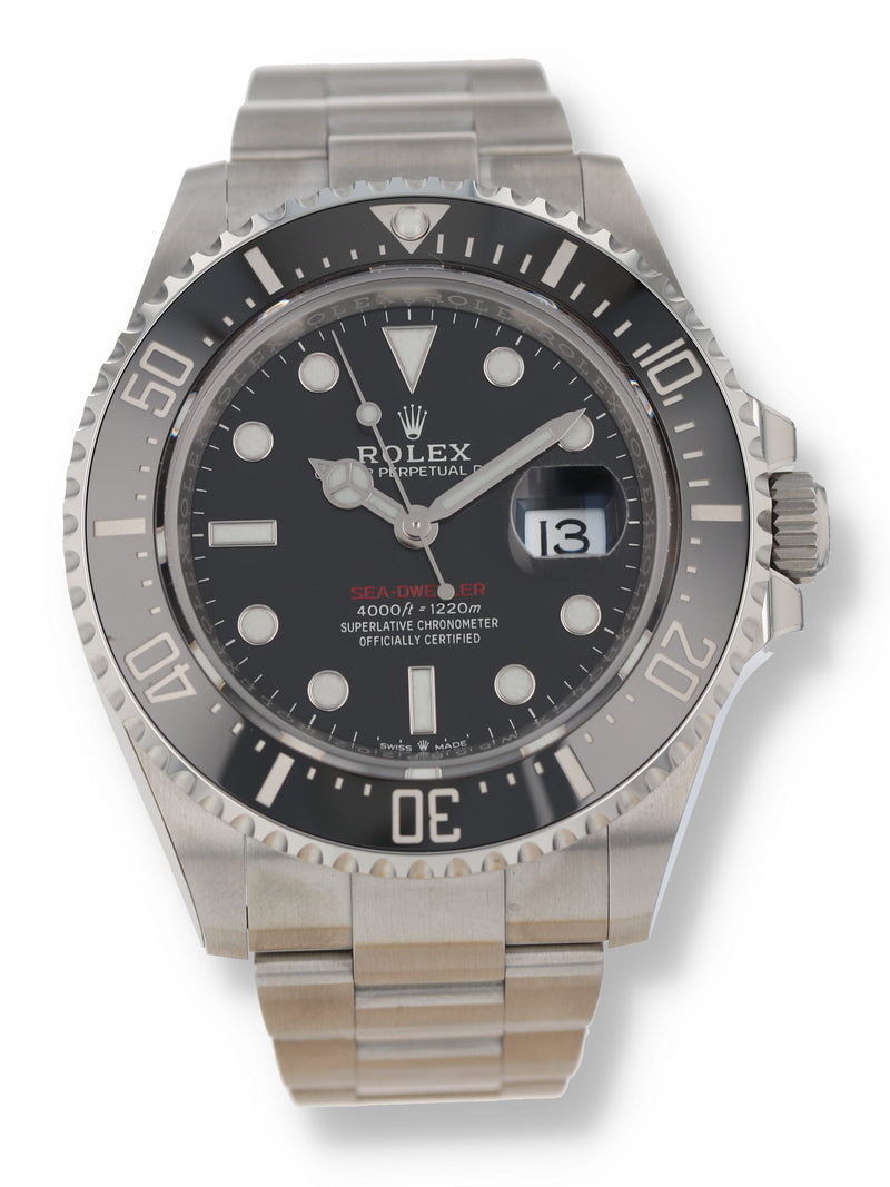 37857: Rolex Sea-Dweller, Ref. 126600, 2022 Unworn Full Set