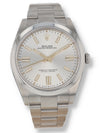 37907: Rolex Oyster Perpetual 41, Ref. 124300, 2022 Full Set Like New