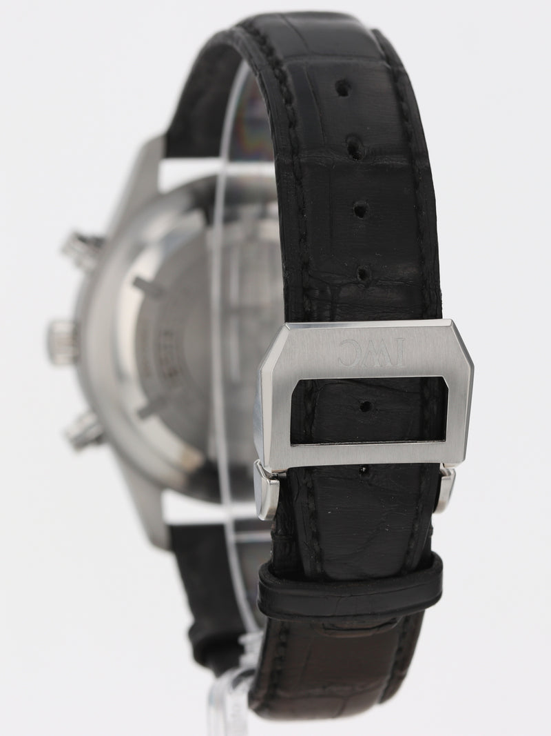 37913: IWC Pilot's Watch Chronograph, Ref. 3717-01, 2008 Full Set