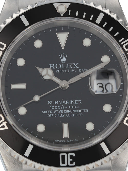 37922: Rolex Submariner, Ref. 16610, Circa 2005