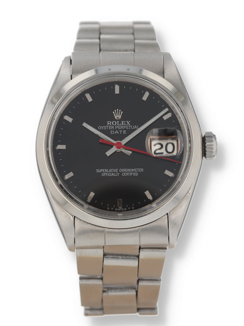 37992: Rolex Vintage 1969 Date, Ref. 1500, Rare Sigma Dial