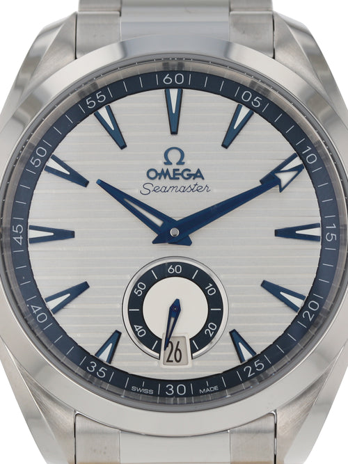 38029: Omega Seamaster Aqua Terra, Ref. 220.10.41.21.02.004, Unworn 2022 Full Set