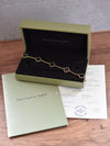 38060: Van Cleef & Arpels Vintage Alhambra Onyx Bracelet, Box and Paper