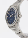 38071: Rolex Vintage Date, Ref. 1501, Circa 1971, Rare Radial Marker Blue Dial