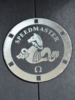 38077: Omega Speedmaster Moonwatch, "Sapphire Sandwich" Dial, Ref. 311.30.42.30.01.006, 2020 Unworn Full Set