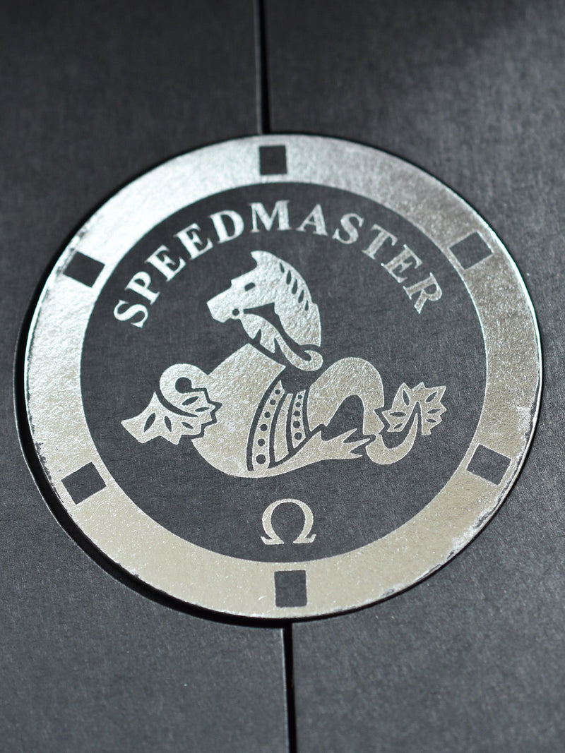 38077: Omega Speedmaster Moonwatch, "Sapphire Sandwich" Dial, Ref. 311.30.42.30.01.006, 2020 Unworn Full Set