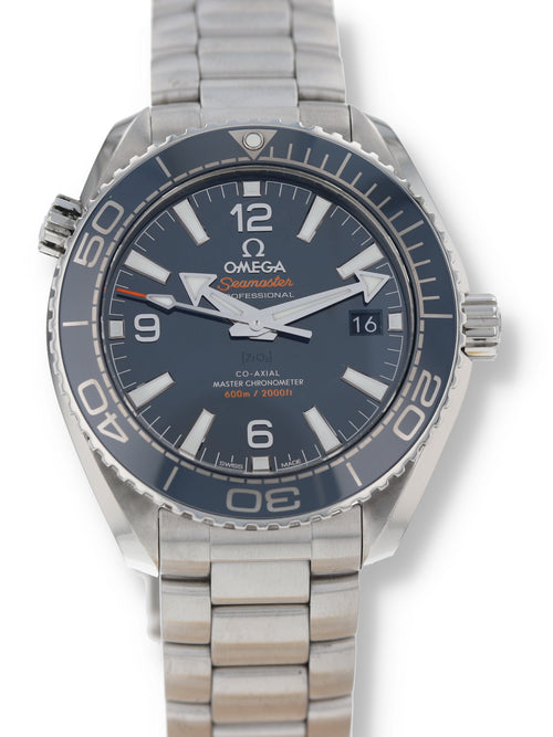 38081: Omega Seamaster Planet Ocean 600M, Ref. 215.30.40.20.03.001, Box and Open Card