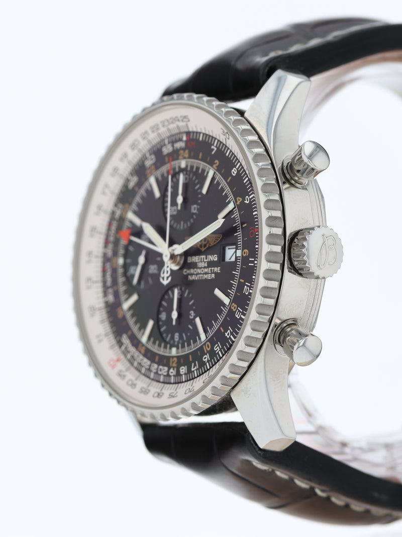 38083: Breitling Navitimer World Chronograph 46, Ref. A24322 – Paul Duggan  Fine Watches