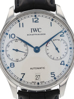 38113: IWC Portugieser, Ref. IW500705, 2018 Full Set with 2022 Factory Service