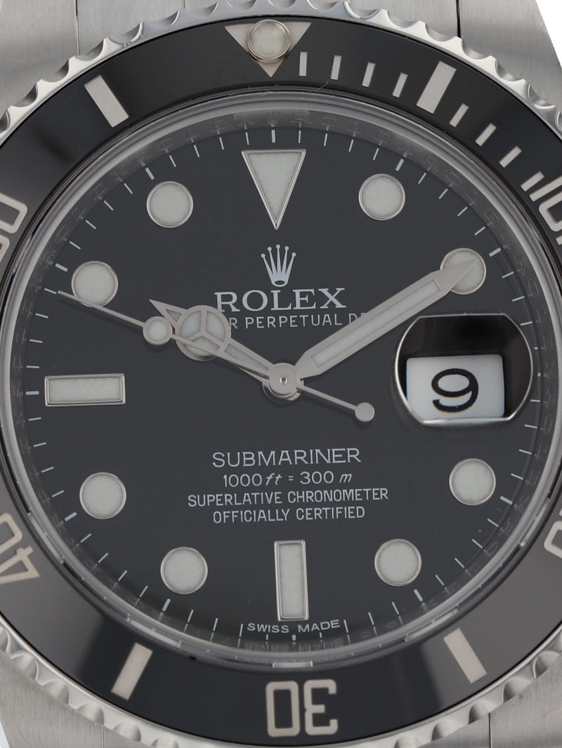 38146: Rolex Submariner 40mm, Ref. 116610LN, Box & Card