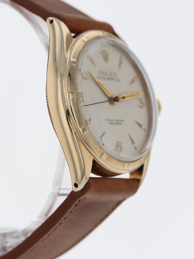 38150: Rolex vintage 1960's 14k Oyster Perpetual, Ref. 6085