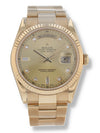 38175: Rolex 18k Yellow Gold Day-Date, Ref. 118238, Circa 2000, Box/Booklets