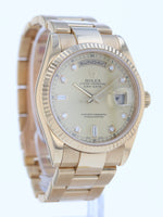 38175: Rolex 18k Yellow Gold Day-Date, Ref. 118238, Circa 2000, Box/Booklets
