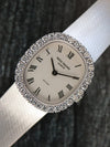 38207: Patek Philippe 18k White Gold Ladies Watch, Ref. 4134/4