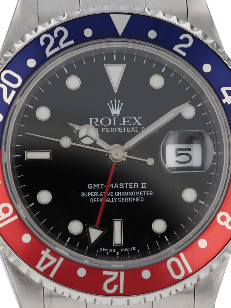 38236: Rolex GMT-Master II "Pepsi", Ref. 16710, Circa 2002