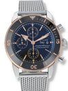 38238: Breitling Stainless Steel and 18k Red Gold SuperOcean Heritage 44, Ref. U13313121B1A1, 2019 Full Set