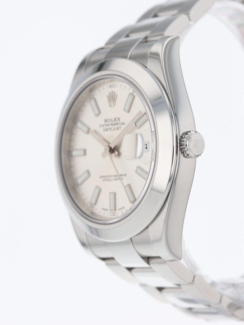 38248: Rolex Datejust II, Ref. 116300, 2017 Box and Papers