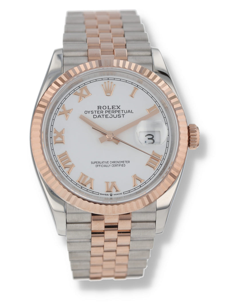 Reference 126231 Datejust  A stainless steel and pink gold