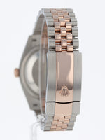 38258: Rolex Stainless Steel and Rose Gold Datejust 36, Ref. 126231, 2020 Full Set