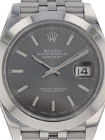 38268: Rolex Datejust 41, Ref. 126300, 2017 Full Set