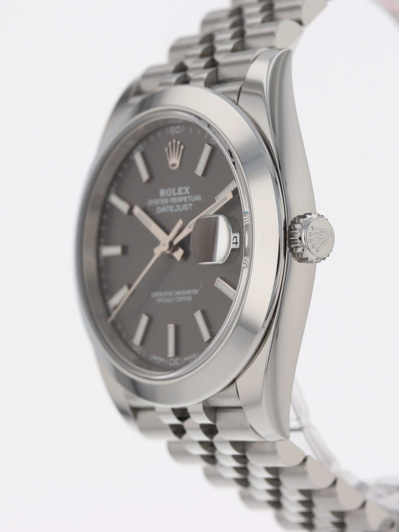 38268: Rolex Datejust 41, Ref. 126300, 2017 Full Set