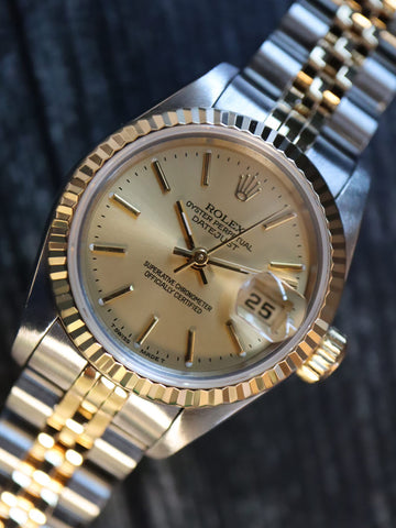 38271: Rolex Ladies Datejust, Ref. 69173, 1996 Box & Papers – Paul
