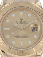 38288: Rolex 18k Yellow Gold Yachtmaster, Ref. 16628, Circa 2006