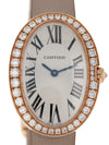 38291: Cartier 18k Rose Gold Small Baignoire, Ref. WB520004, Quartz, 2009 Full Set