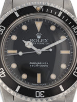 38296: Rolex Vintage Submariner, Ref. 5513, Circa 1985