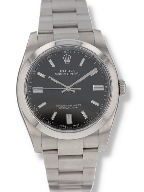 38346: Rolex Oyster Perpetual 36, Ref. 116000, 2018 Full Set, 2022 Service