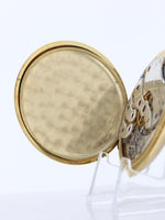38375: Ulysse Nardin 18k Yellow Gold Pocketwatch, Size 45mm