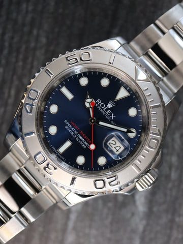 Mint 40mm Rolex Yachtmaster 116622 with the highly sought after