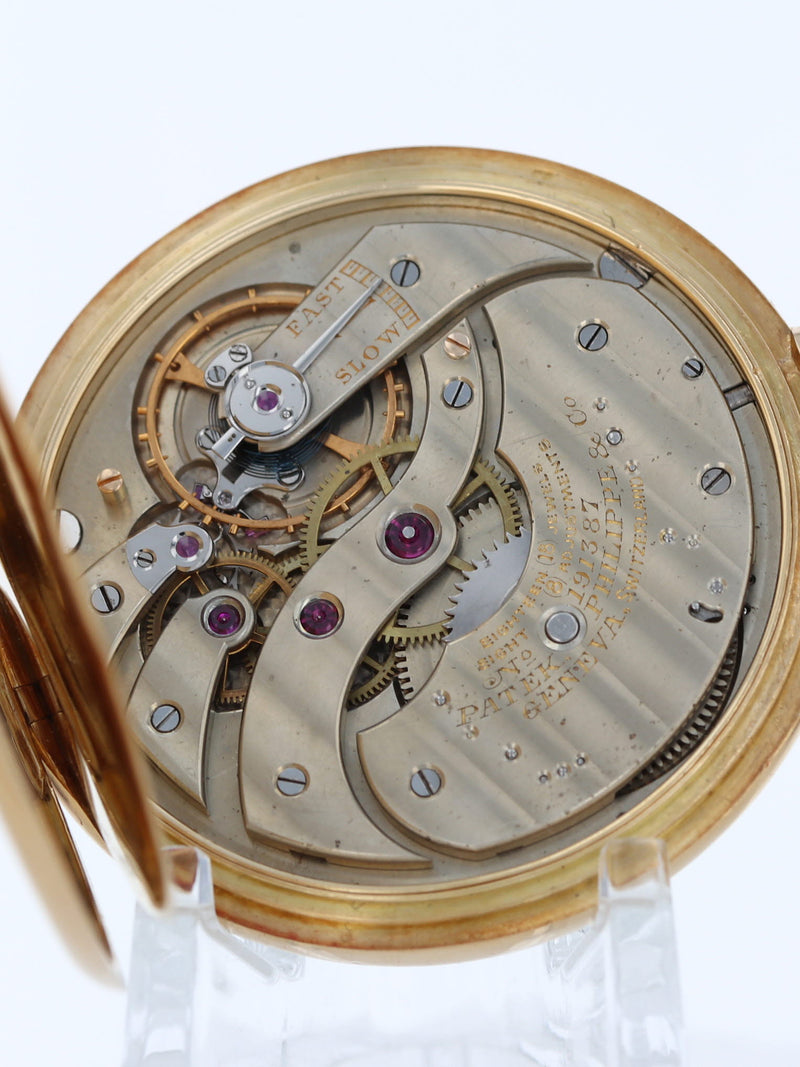 38402: Patek Philippe 18k Yellow Gold Pocketwatch, Size 48mm, Circa 1920