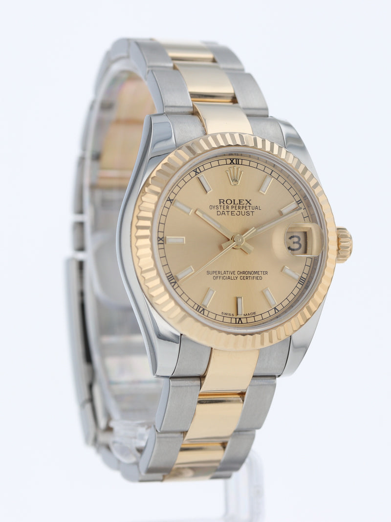 38416: Rolex Mid-Size Datejust, Ref. 178273