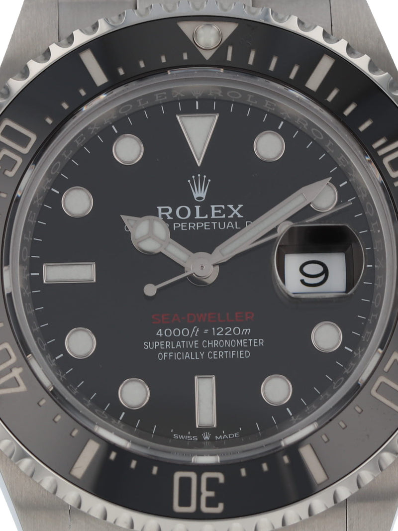 38419: Rolex Sea-Dweller, Ref. 126600, 2019 Full Set