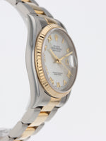 38435: Rolex Datejust 36, Mother of Pearl Dial, Ref. 16233, Box & Papers