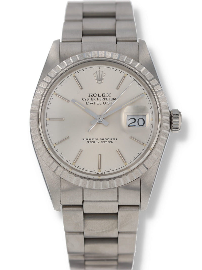 38442: Rolex Vintage 1988 Datejust, Ref. 16030, Box and Papers