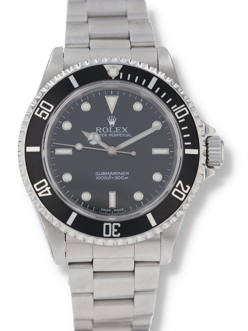 38465: Rolex Submariner "No Date", Ref. 14060M, 2004 Box and Papers
