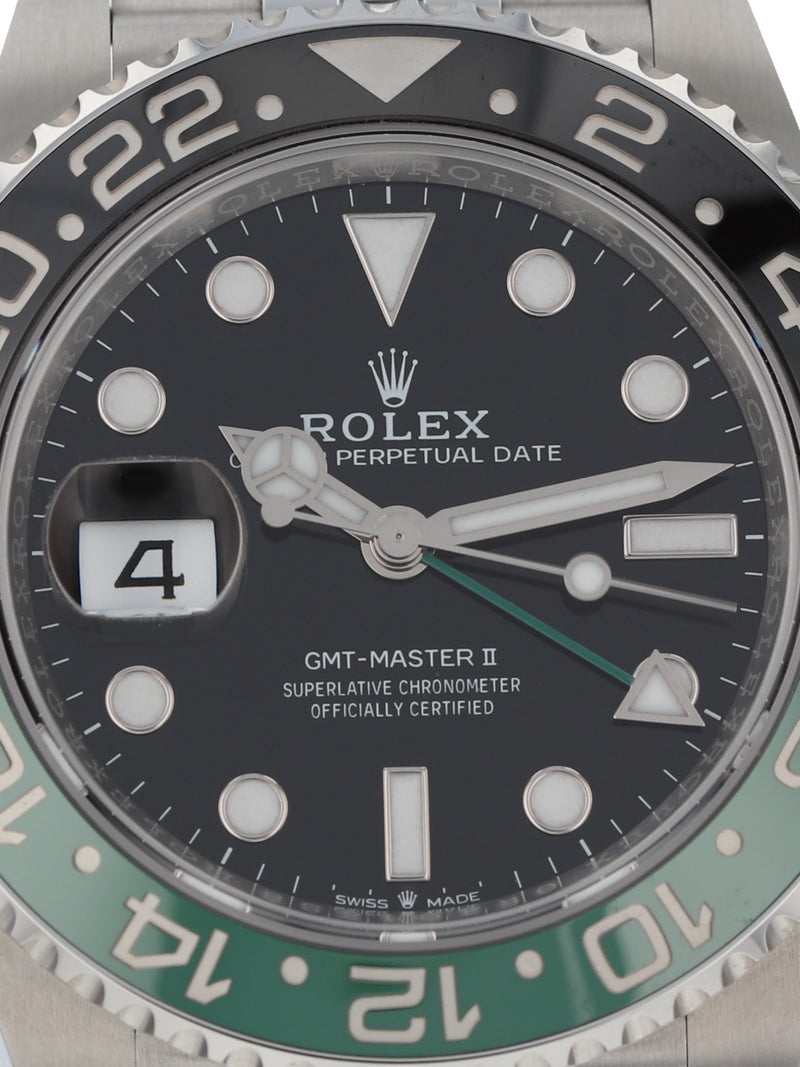 38471: Rolex GMT-Master II "Sprite", Ref. 126720VTNR, Like New 2022 Full Set