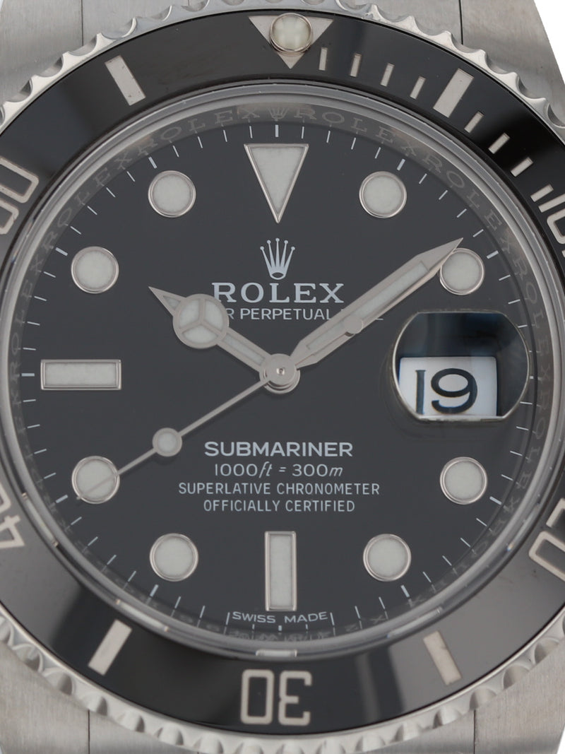 38485: Rolex Submariner 40, Ref. 116610LN, 2020 Full Set