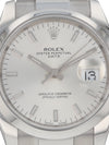 38528: Rolex Stainless Steel Date, Size 34mm, Ref. 115200