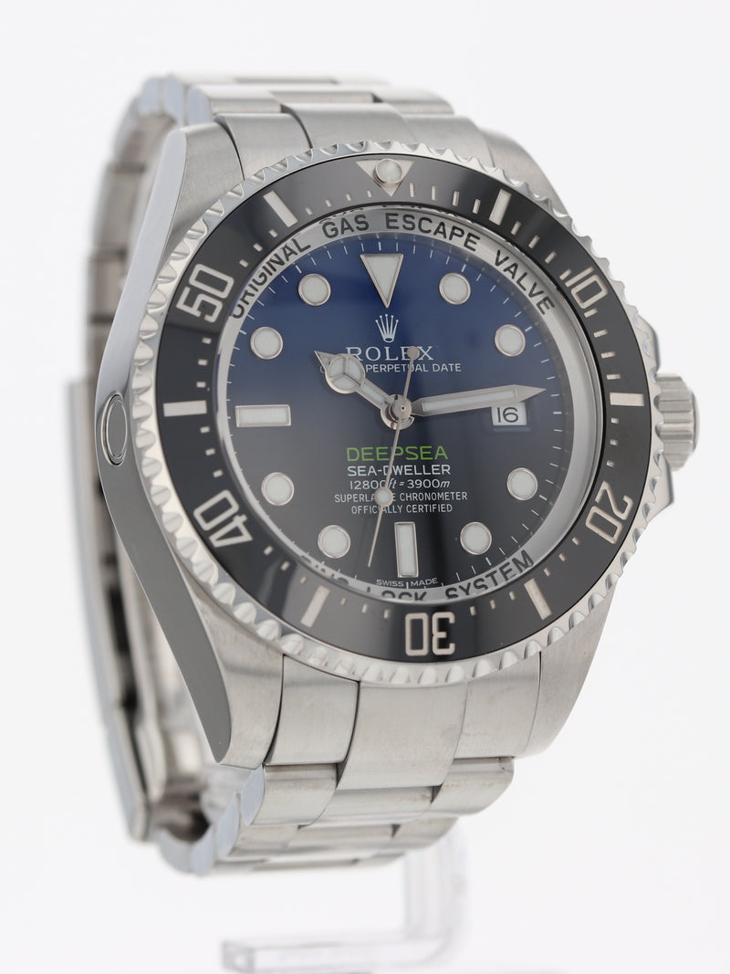 38530: Rolex DeepSea Sea-Dweller, "James Cameron", Ref. 116660, Box and Card, Circa 2015