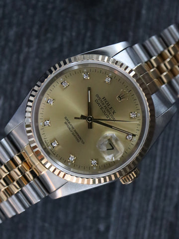 38532: Rolex Datejust 36, Ref. 16233, Circa 1991 – Paul Duggan