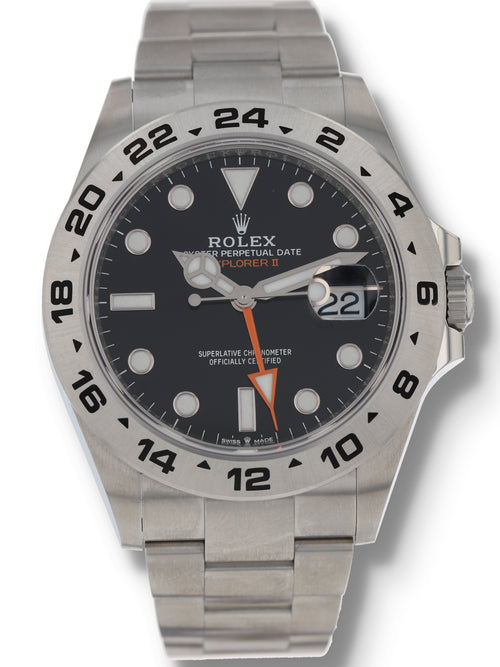 38565: Rolex Explorer II, Size 42mm, Ref. 226570, Unworn 2021 Full Set