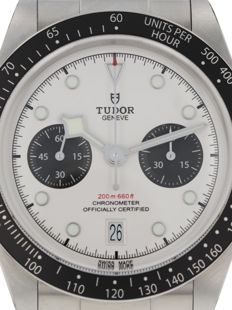 38580: Tudor Black Bay Chronograph, Ref. 79360N, 2021 Full Set
