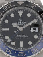 38589: Rolex GMT-Master II "Batgirl", Ref. 126710BLNR, 2021 Full Set