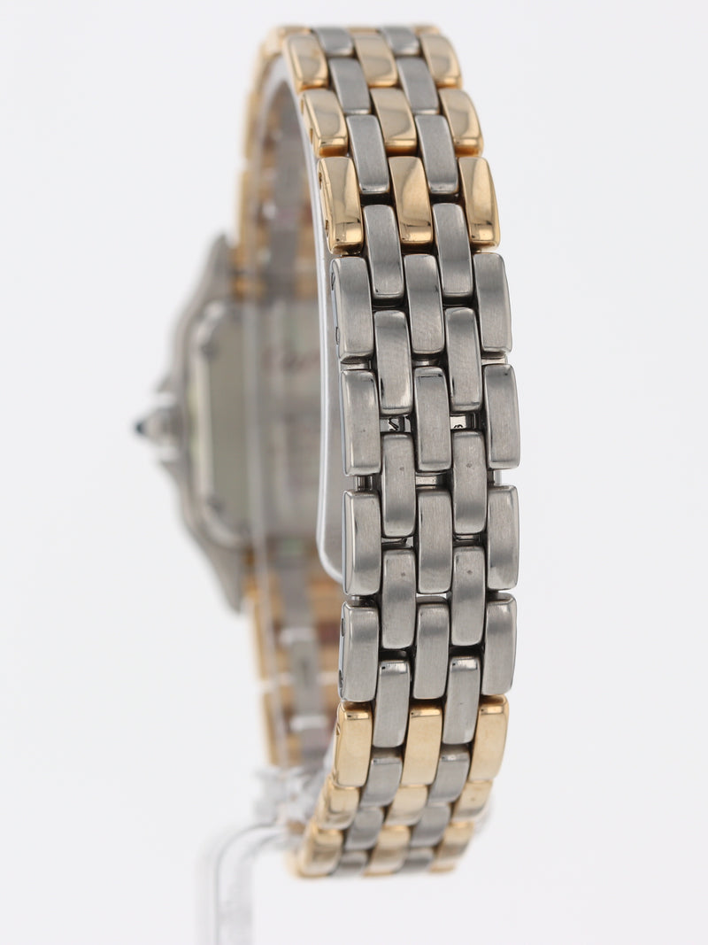 P50530: Cartier Ladies Stainless Steel and 18k Yellow Gold Panther, Quartz
